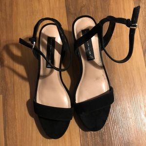 Steven by Steve Madden. Black suede. Size 8.5.